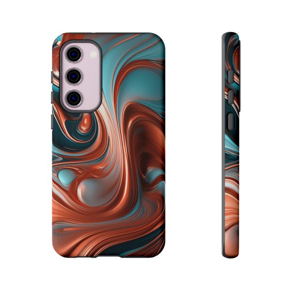 Terracotta iPhone | Samsung | Samsung Galaxy | Google Pixel - Cell Phone Tough Cases - Image 133