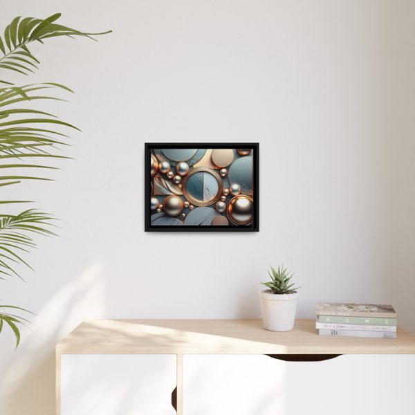 Neutral Colors Abstract 2 Matte Canvas, Black Frame - Image 11