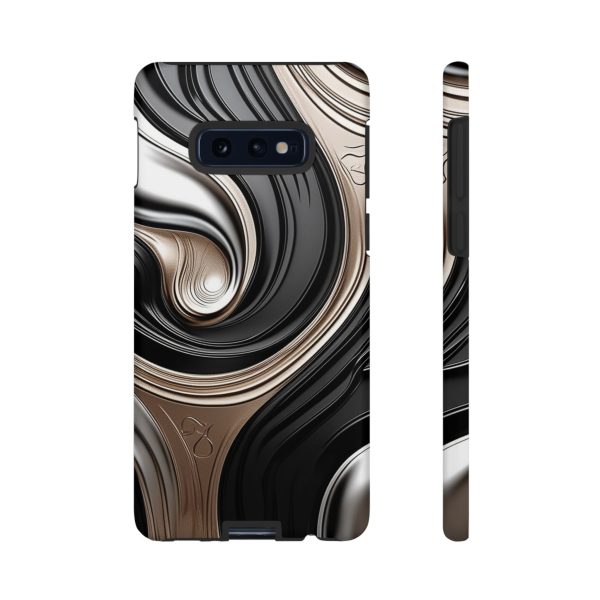 Black and Gold iPhone | Samsung | Samsung Galaxy | Google Pixel - Cell Phone Tough Cases - Image 14