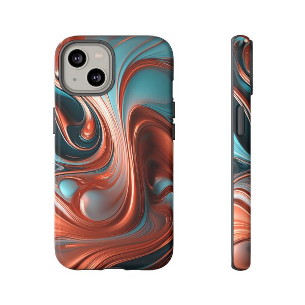 Terracotta iPhone | Samsung | Samsung Galaxy | Google Pixel - Cell Phone Tough Cases - Image 93