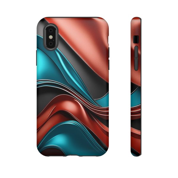 Dark Terracotta iPhone | Samsung | Samsung Galaxy | Google Pixel - Cell Phone Tough Cases - Image 6