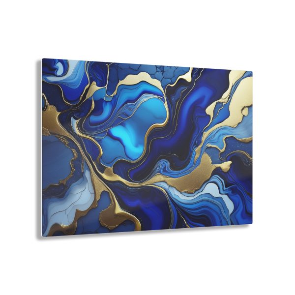 Royal Blue and Gold Acrylic Prints - Image 7