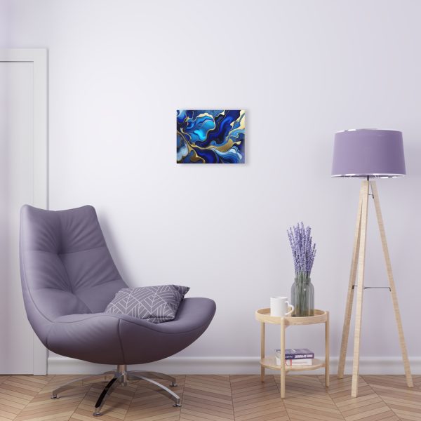 Royal Blue and Gold Acrylic Prints - Image 5