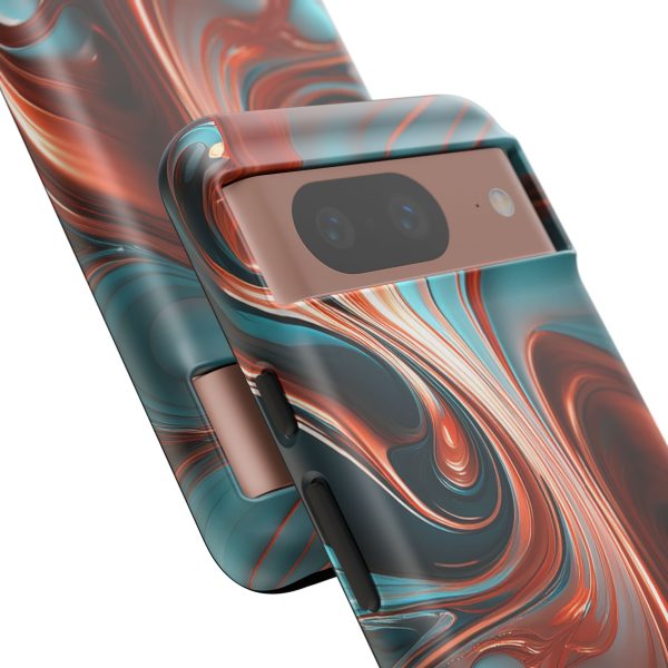 Terracotta iPhone | Samsung | Samsung Galaxy | Google Pixel - Cell Phone Tough Cases - Image 231