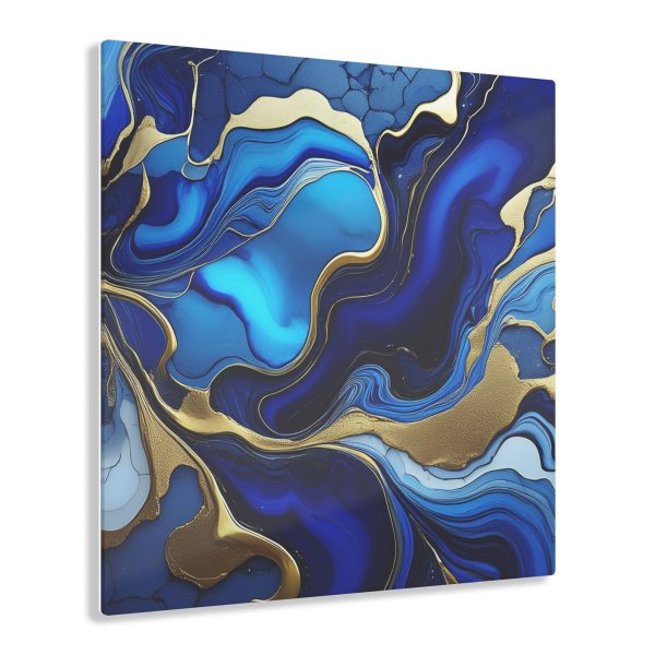 Royal Blue and Gold Acrylic Prints - Image 27