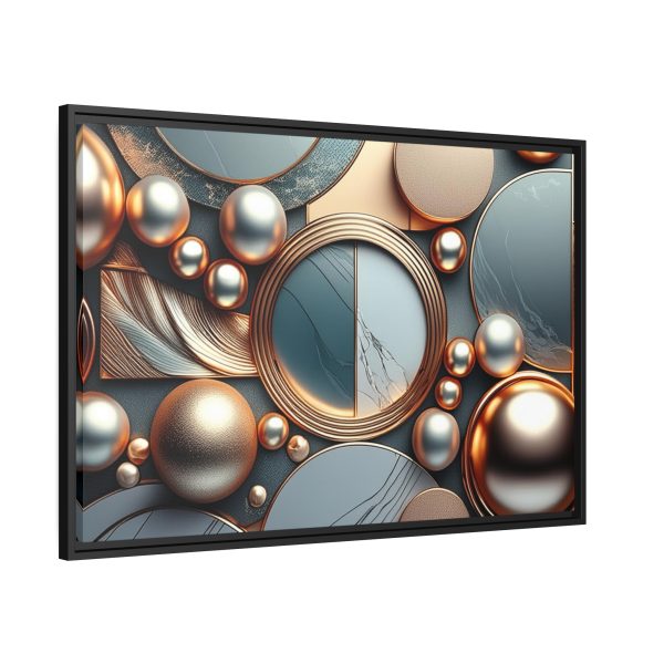 Neutral Colors Abstract 2 Matte Canvas, Black Frame - Image 30