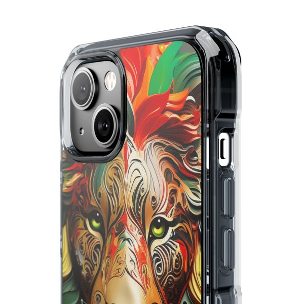 Lion 8 iPhone Magnetic Clear Impact Cases - Image 28