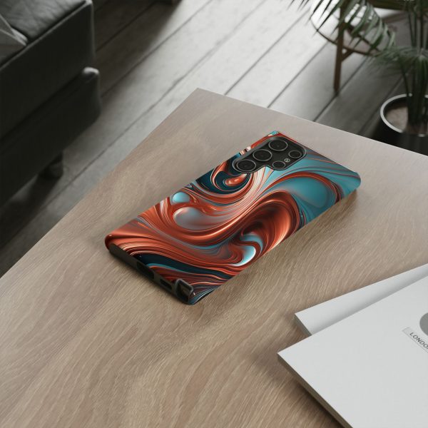 Terracotta iPhone | Samsung | Samsung Galaxy | Google Pixel - Cell Phone Tough Cases - Image 86