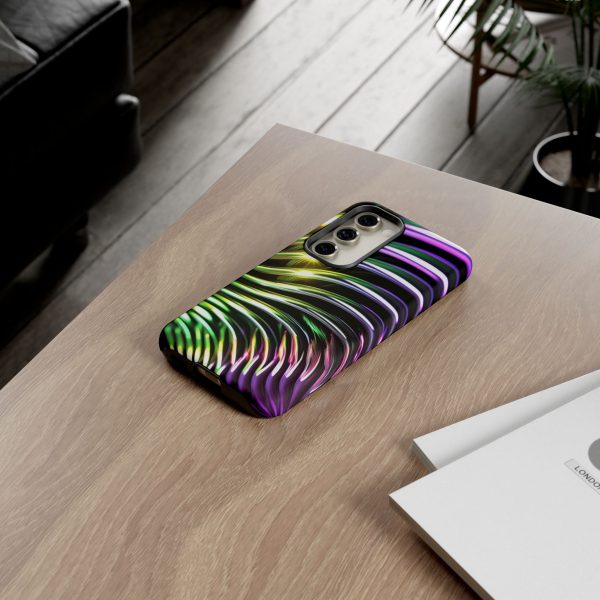 Green and Purple 2 iPhone | Samsung | Samsung Galaxy | Google Pixel - Cell Phone Tough Cases - Image 128