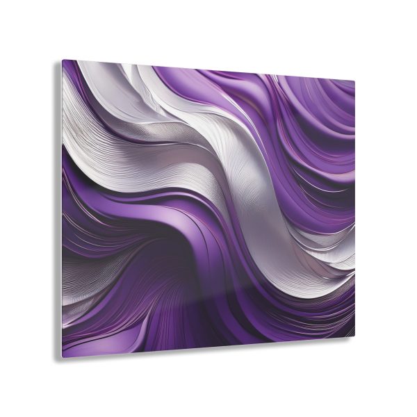 Purple and Silver Acrylic Prints - Image 12