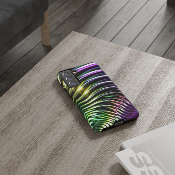 Green and Purple 2 iPhone | Samsung | Samsung Galaxy | Google Pixel - Cell Phone Tough Cases - Image 74