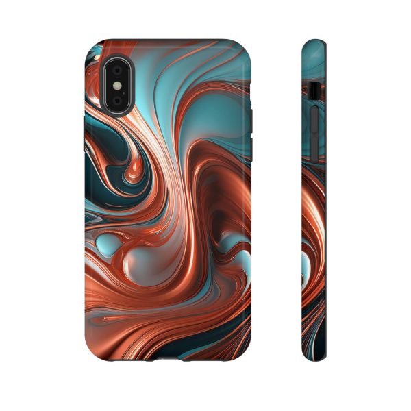 Terracotta iPhone | Samsung | Samsung Galaxy | Google Pixel - Cell Phone Tough Cases - Image 5