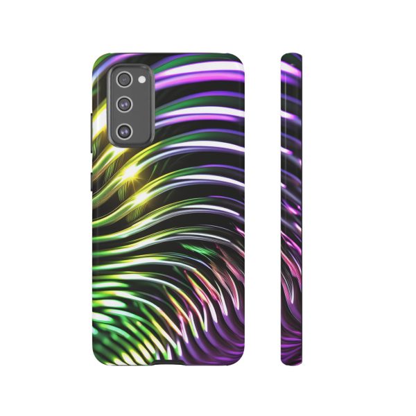 Green and Purple 2 iPhone | Samsung | Samsung Galaxy | Google Pixel - Cell Phone Tough Cases - Image 69