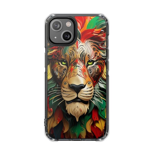 Lion 8 iPhone Magnetic Clear Impact Cases - Image 25