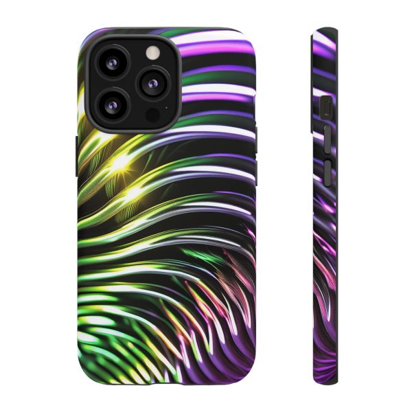 Green and Purple 2 iPhone | Samsung | Samsung Galaxy | Google Pixel - Cell Phone Tough Cases - Image 43