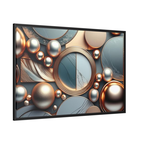 Neutral Colors Abstract 2 Matte Canvas, Black Frame - Image 38