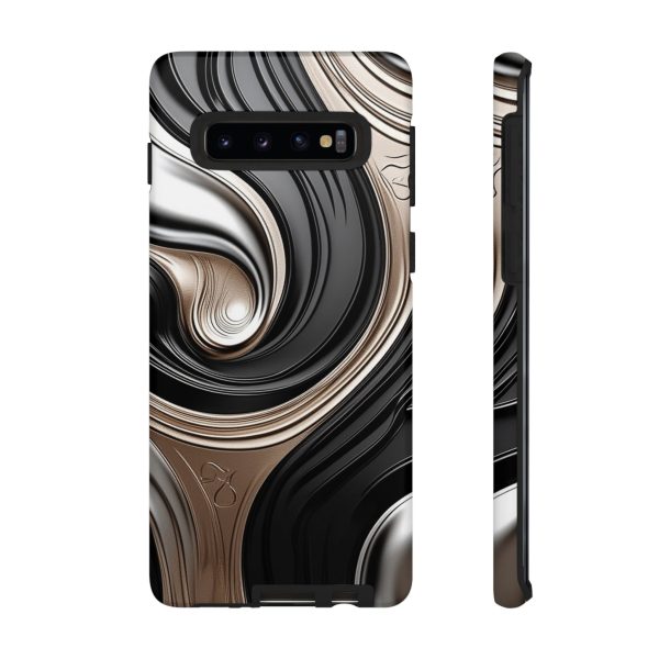 Black and Gold iPhone | Samsung | Samsung Galaxy | Google Pixel - Cell Phone Tough Cases - Image 18