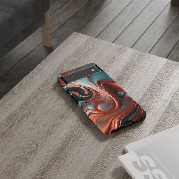 Terracotta iPhone | Samsung | Samsung Galaxy | Google Pixel - Cell Phone Tough Cases - Image 66