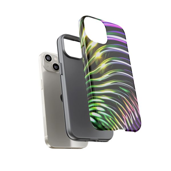 Green and Purple 2 iPhone | Samsung | Samsung Galaxy | Google Pixel - Cell Phone Tough Cases - Image 91