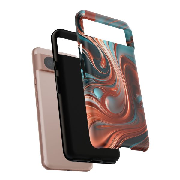 Terracotta iPhone | Samsung | Samsung Galaxy | Google Pixel - Cell Phone Tough Cases - Image 233