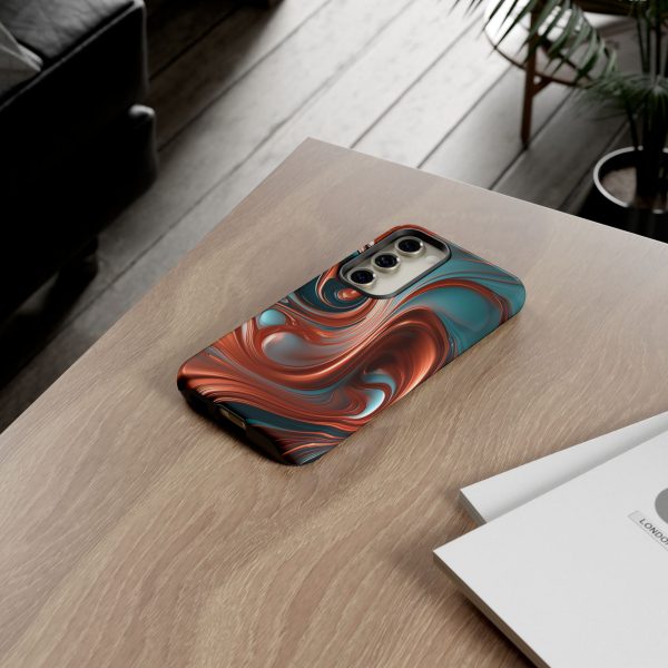 Terracotta iPhone | Samsung | Samsung Galaxy | Google Pixel - Cell Phone Tough Cases - Image 124