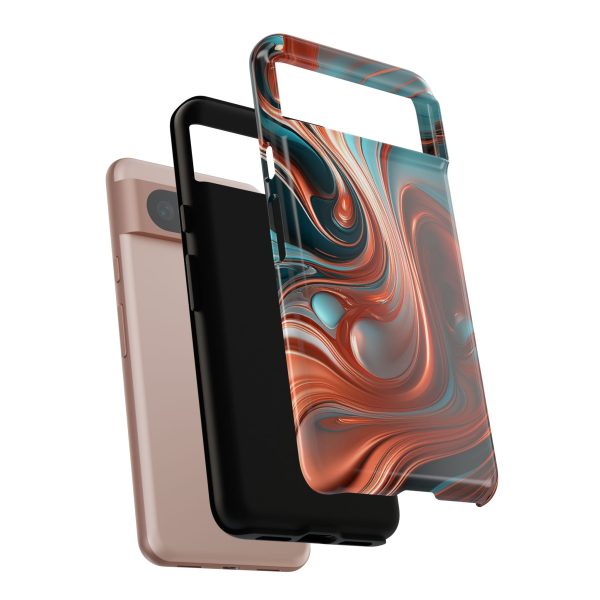 Terracotta iPhone | Samsung | Samsung Galaxy | Google Pixel - Cell Phone Tough Cases - Image 228