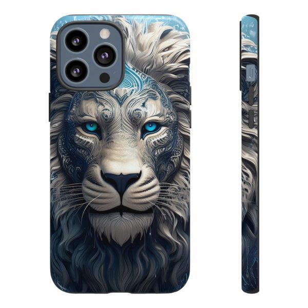 Blue Lion Art iPhone | Google Pixel - Cell Phone Tough Cases - Image 34