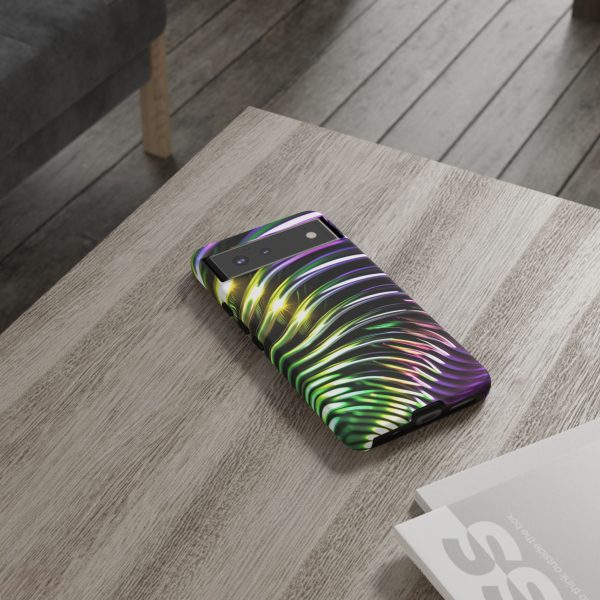 Green and Purple 2 iPhone | Samsung | Samsung Galaxy | Google Pixel - Cell Phone Tough Cases - Image 68