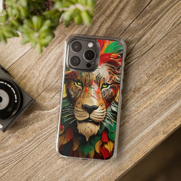 Lion 8 iPhone Magnetic Clear Impact Cases - Image 24