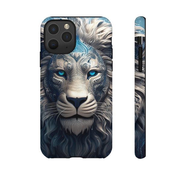 Blue Lion Art iPhone | Google Pixel - Cell Phone Tough Cases - Image 16