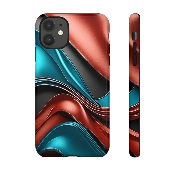 Dark Terracotta iPhone | Samsung | Samsung Galaxy | Google Pixel - Cell Phone Tough Cases - Image 19