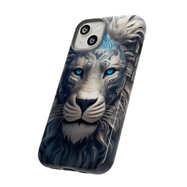 Blue Lion Art iPhone | Google Pixel - Cell Phone Tough Cases - Image 47