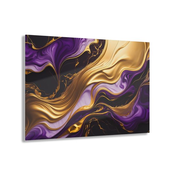 Purple and Gold PGWP2 Acrylic Prints - Image 17