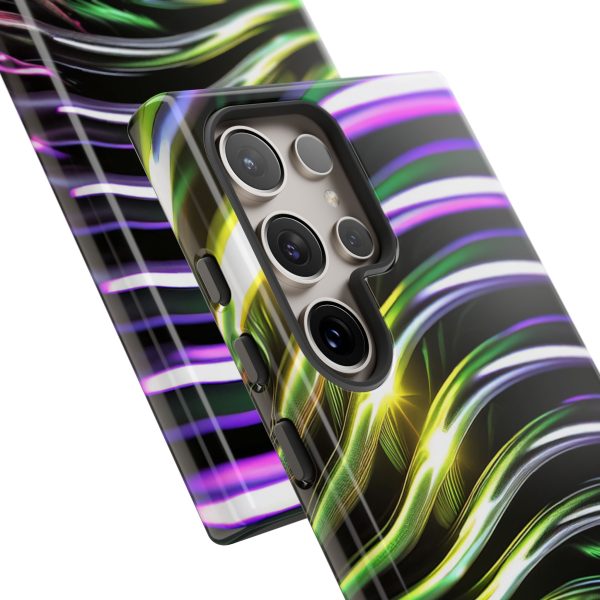 Green and Purple 2 iPhone | Samsung | Samsung Galaxy | Google Pixel - Cell Phone Tough Cases - Image 206