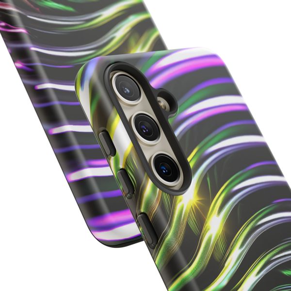 Green and Purple 2 iPhone | Samsung | Samsung Galaxy | Google Pixel - Cell Phone Tough Cases - Image 191