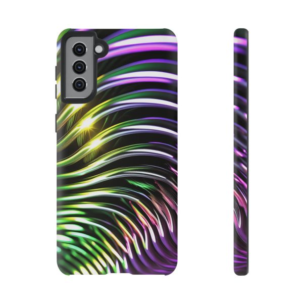 Green and Purple 2 iPhone | Samsung | Samsung Galaxy | Google Pixel - Cell Phone Tough Cases - Image 55