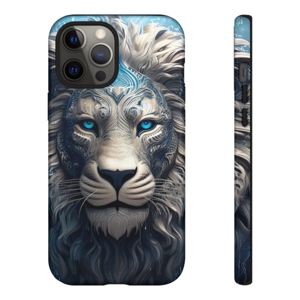 Blue Lion Art iPhone | Google Pixel - Cell Phone Tough Cases - Image 23