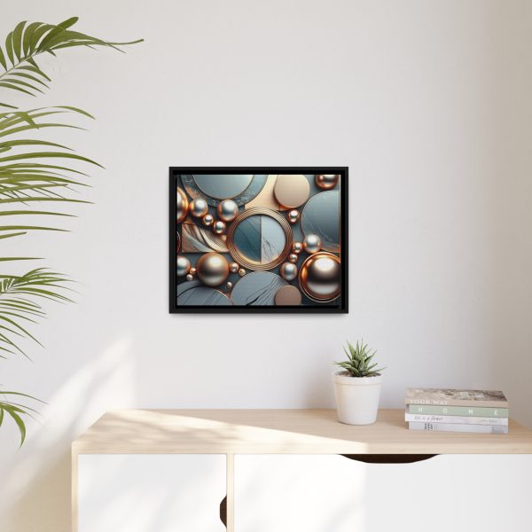 Neutral Colors Abstract 2 Matte Canvas, Black Frame - Image 15