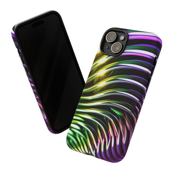 Green and Purple 2 iPhone | Samsung | Samsung Galaxy | Google Pixel - Cell Phone Tough Cases - Image 171