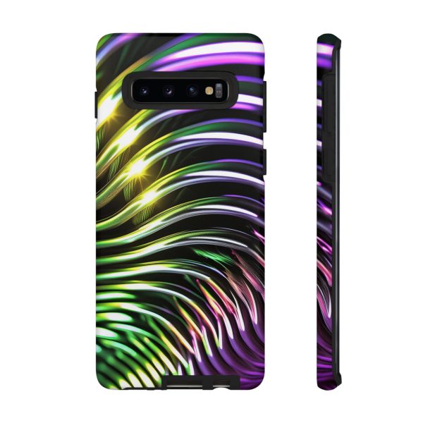 Green and Purple 2 iPhone | Samsung | Samsung Galaxy | Google Pixel - Cell Phone Tough Cases - Image 18