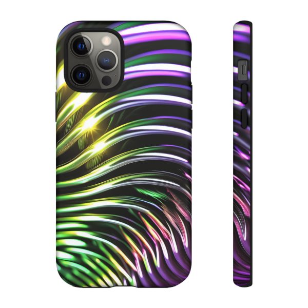 Green and Purple 2 iPhone | Samsung | Samsung Galaxy | Google Pixel - Cell Phone Tough Cases - Image 34