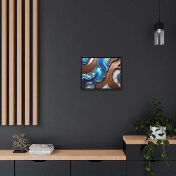 Abstract Wood 3 Matte Canvas, Black Frame - Image 16