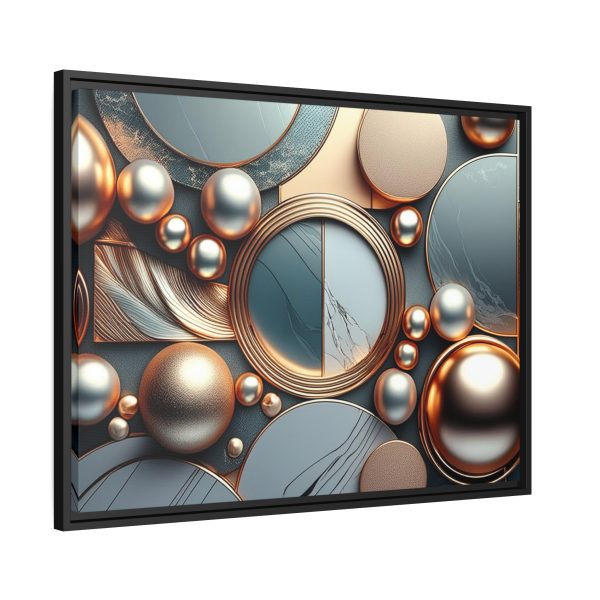 Neutral Colors Abstract 2 Matte Canvas, Black Frame - Image 26