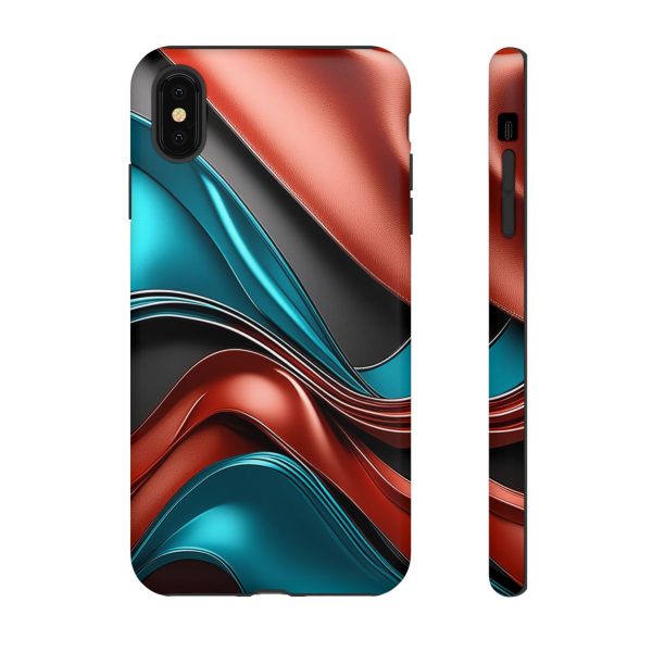 Dark Terracotta iPhone | Samsung | Samsung Galaxy | Google Pixel - Cell Phone Tough Cases - Image 12