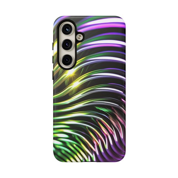 Green and Purple 2 iPhone | Samsung | Samsung Galaxy | Google Pixel - Cell Phone Tough Cases - Image 200