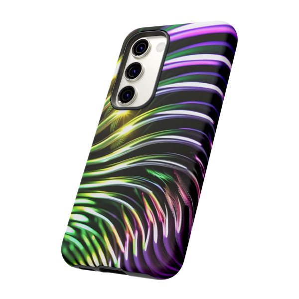 Green and Purple 2 iPhone | Samsung | Samsung Galaxy | Google Pixel - Cell Phone Tough Cases - Image 126