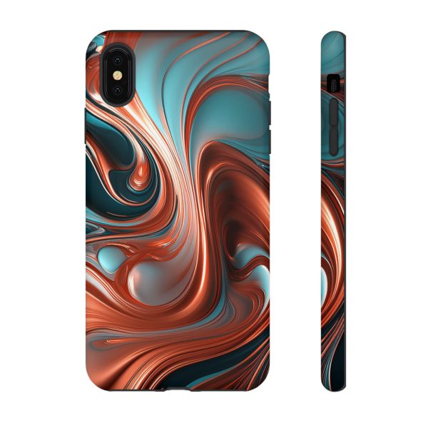 Terracotta iPhone | Samsung | Samsung Galaxy | Google Pixel - Cell Phone Tough Cases - Image 12