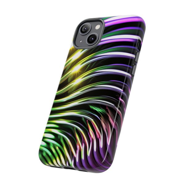 Green and Purple 2 iPhone | Samsung | Samsung Galaxy | Google Pixel - Cell Phone Tough Cases - Image 106