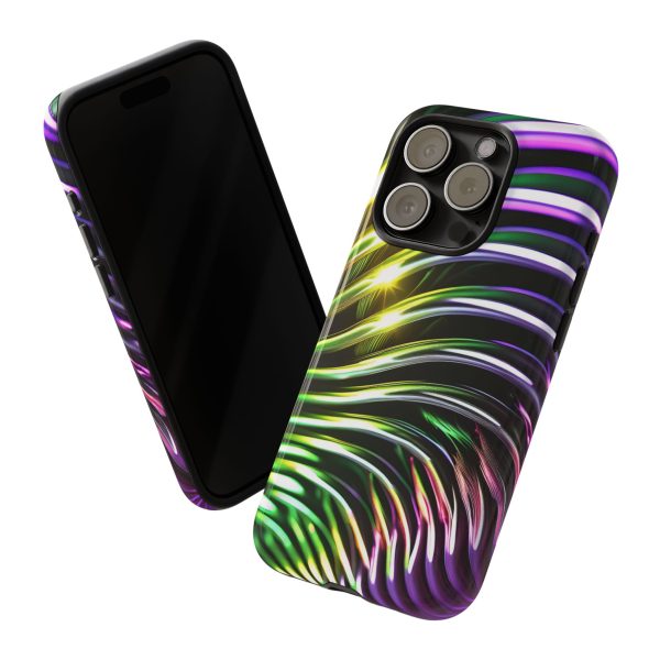 Green and Purple 2 iPhone | Samsung | Samsung Galaxy | Google Pixel - Cell Phone Tough Cases - Image 174