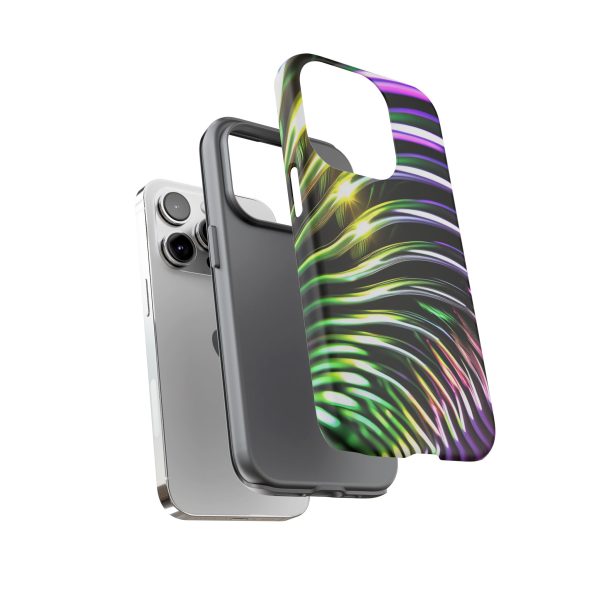 Green and Purple 2 iPhone | Samsung | Samsung Galaxy | Google Pixel - Cell Phone Tough Cases - Image 103